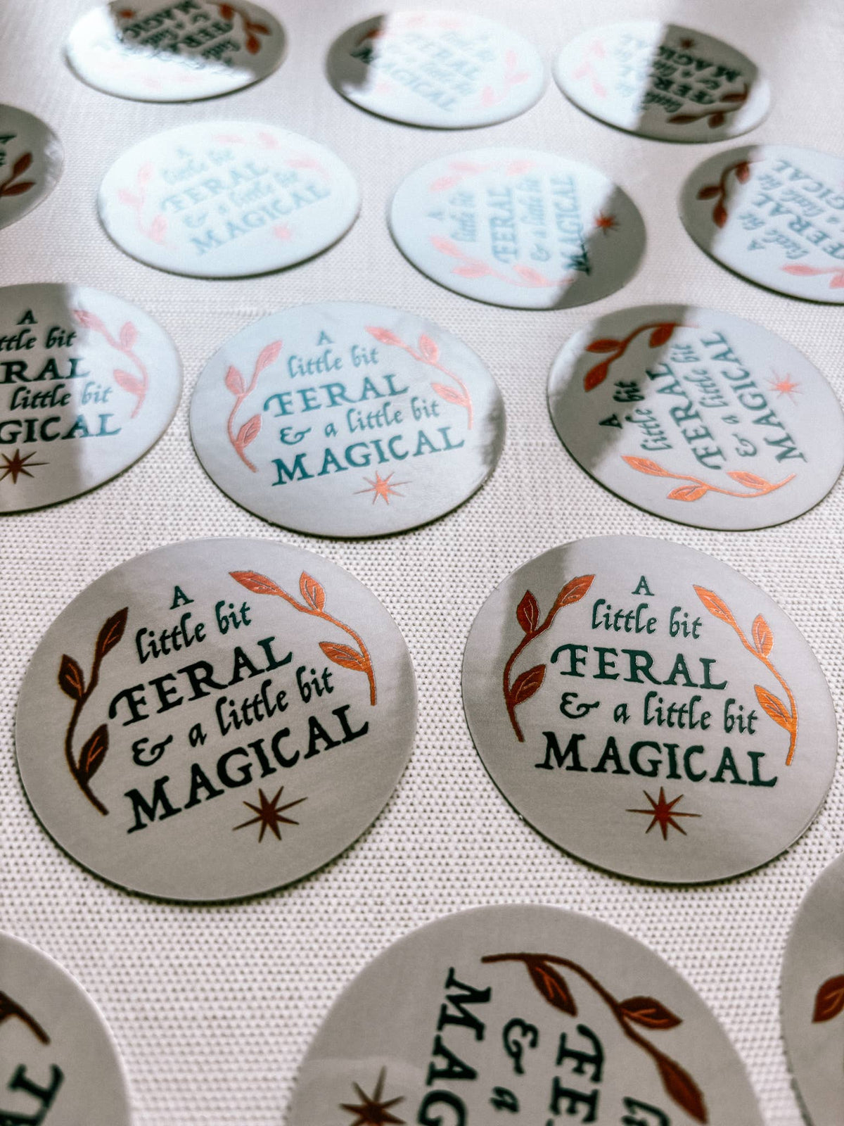 A little bit Feral, A little bit Magical 2" Vinyl Sticker