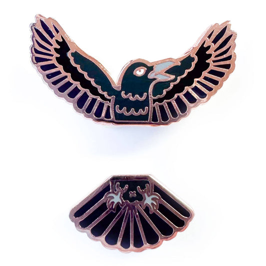 Raven Pride Pal Enamel Pin Set