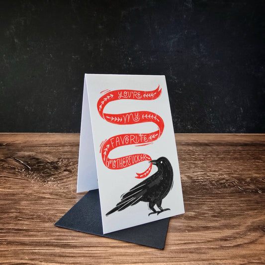 Mini Greeting Card: Favorite Motherf*cker