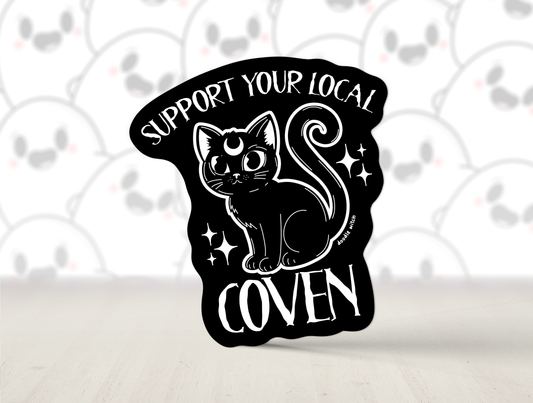 Support Your Local Coven Sticker