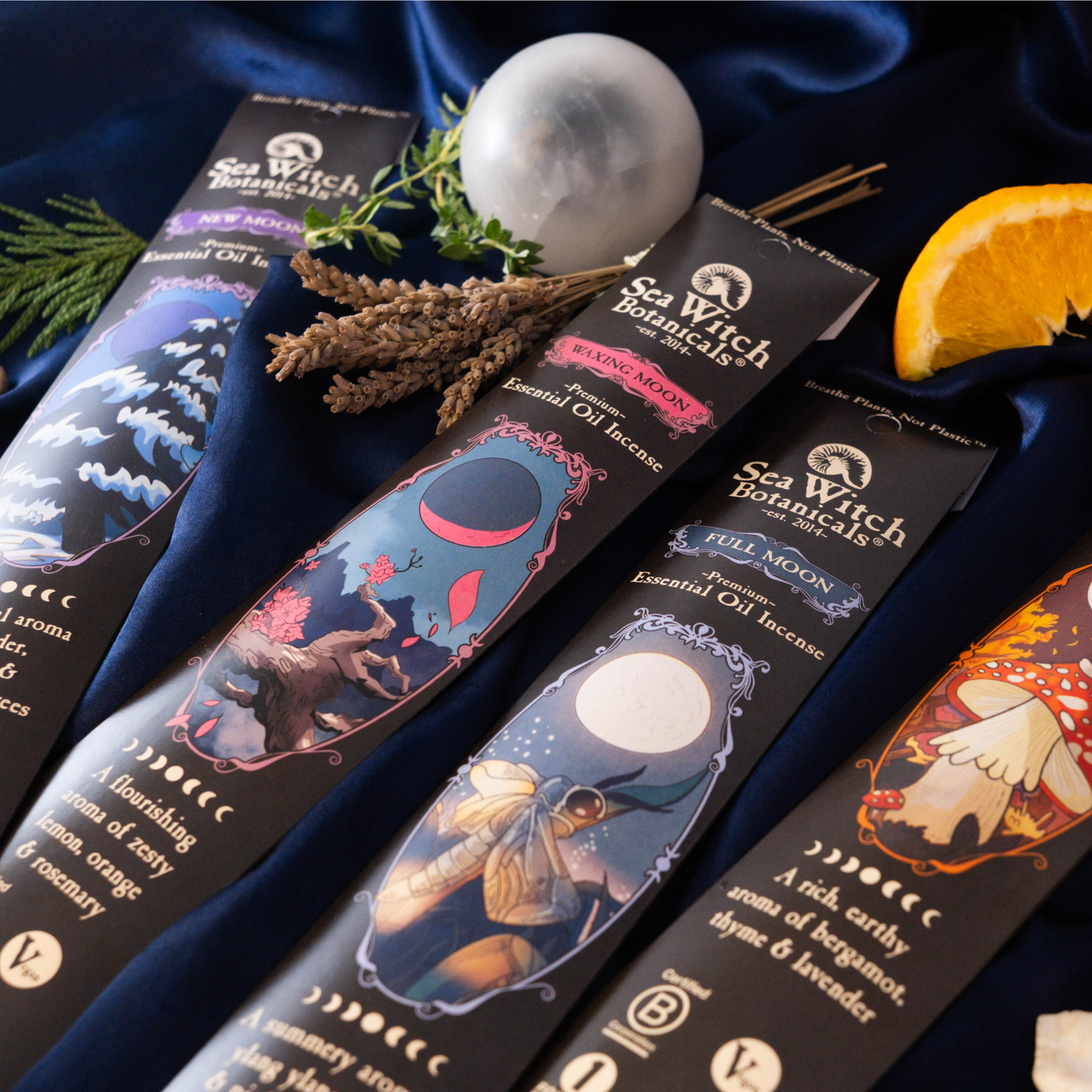 Full Moon Incense by Sea Witch Botanicals