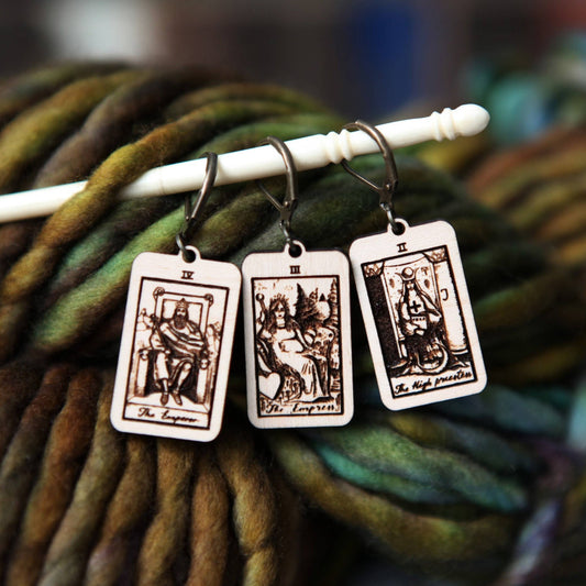 Tarot Card Removable Stitch Marker Set