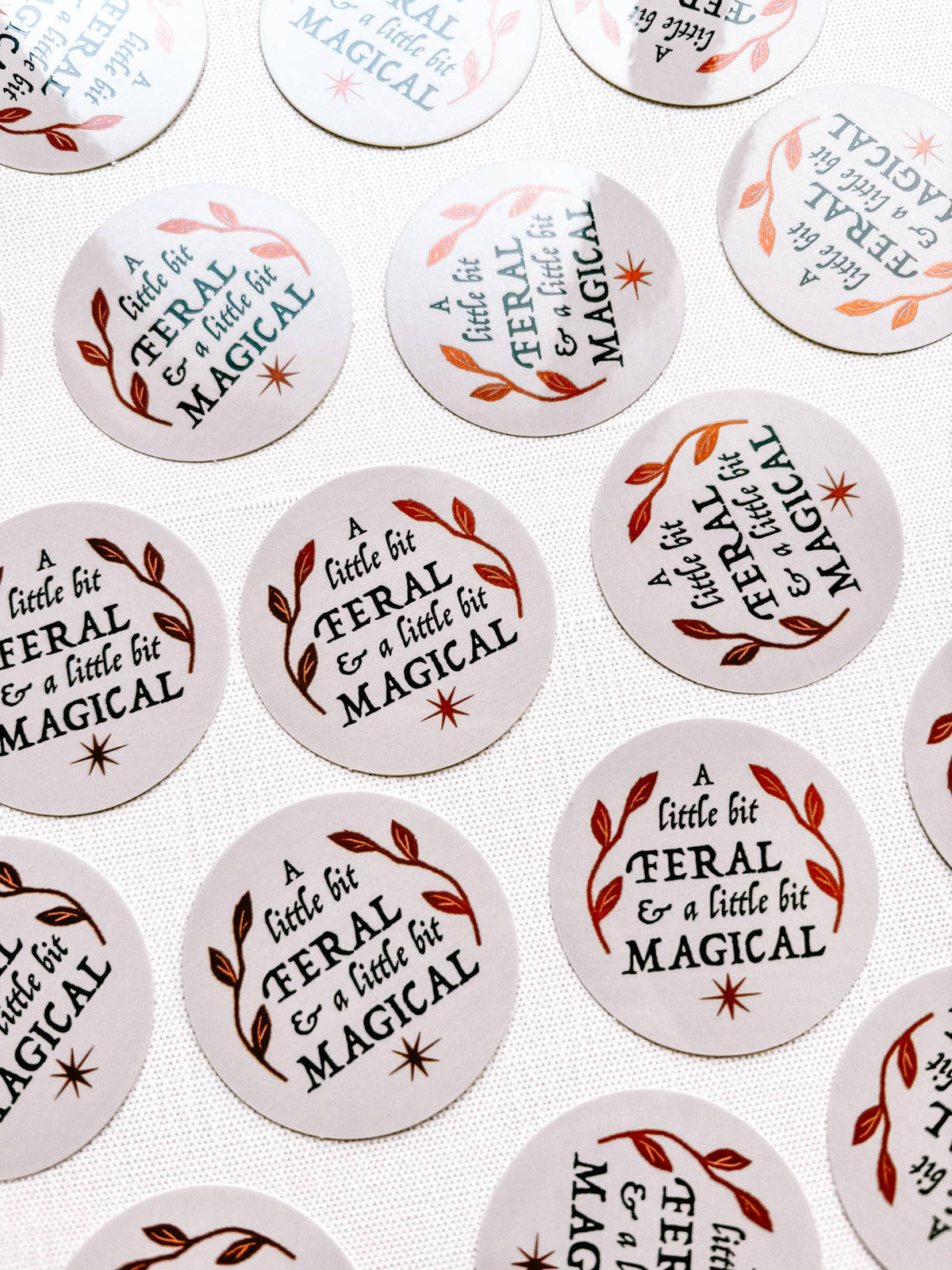 A little bit Feral, A little bit Magical 2" Vinyl Sticker