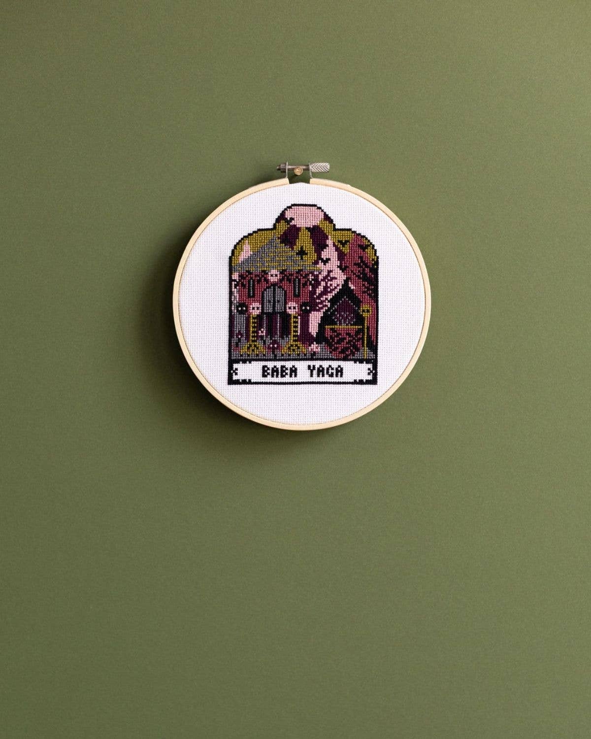 'Baba Yaga' Folklore Collection Cross Stitch Kit