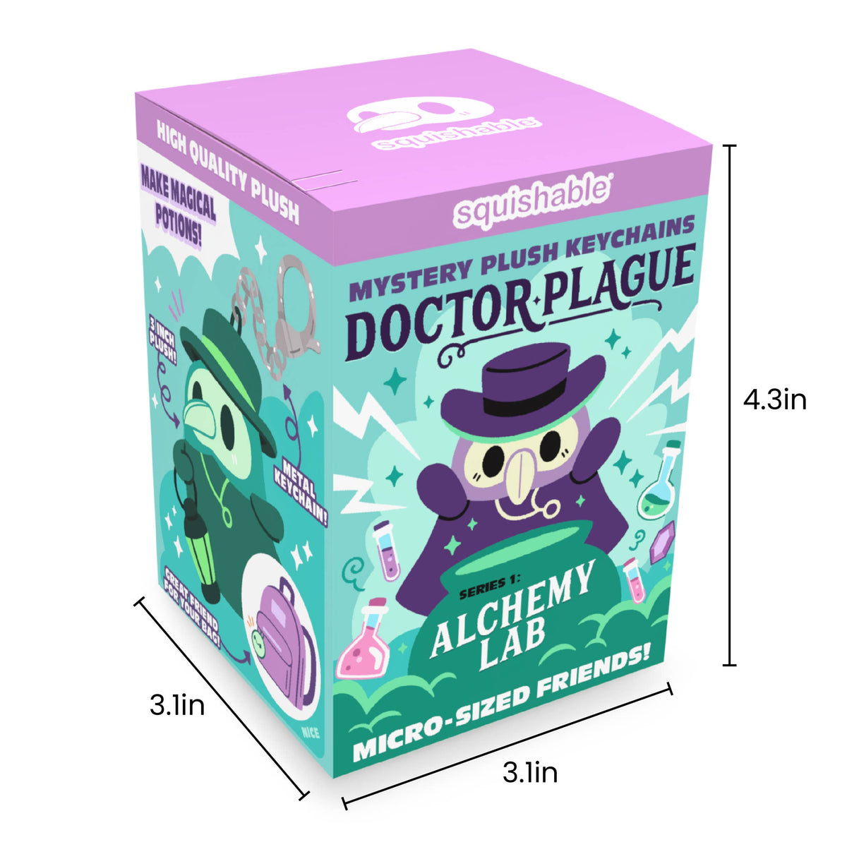 Doctor Plague Squishable Blind Box Micro Keychain