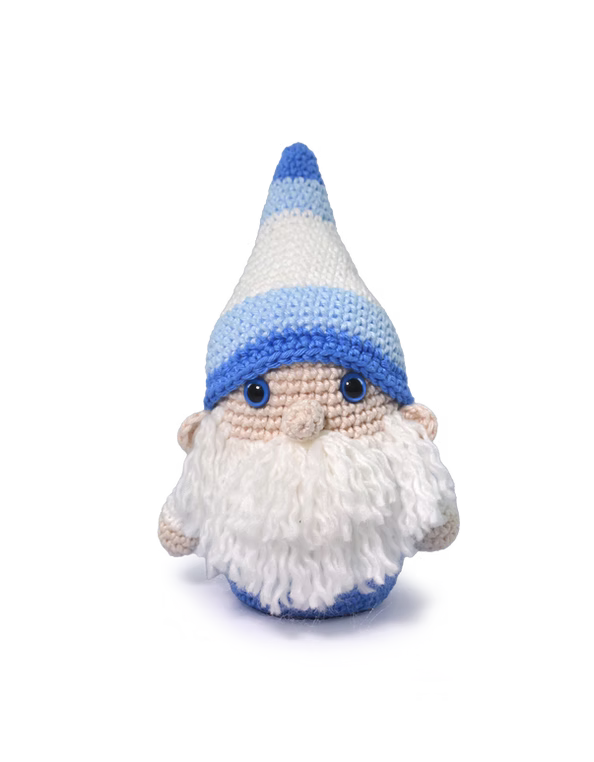 Breezy the Air Dancer Crochet Amigurumi Kit - Elemental Gnomes Collection