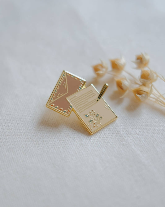 Snail Mail Enamel Pin