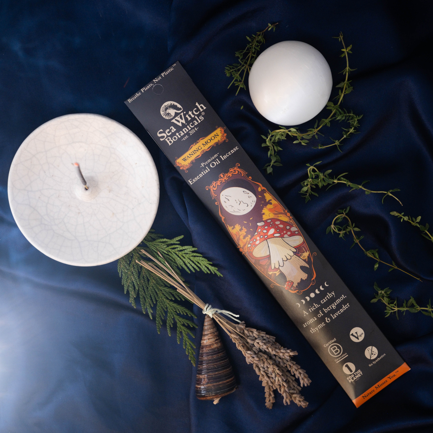 Waning Moon Incense by Sea Witch Botanicals