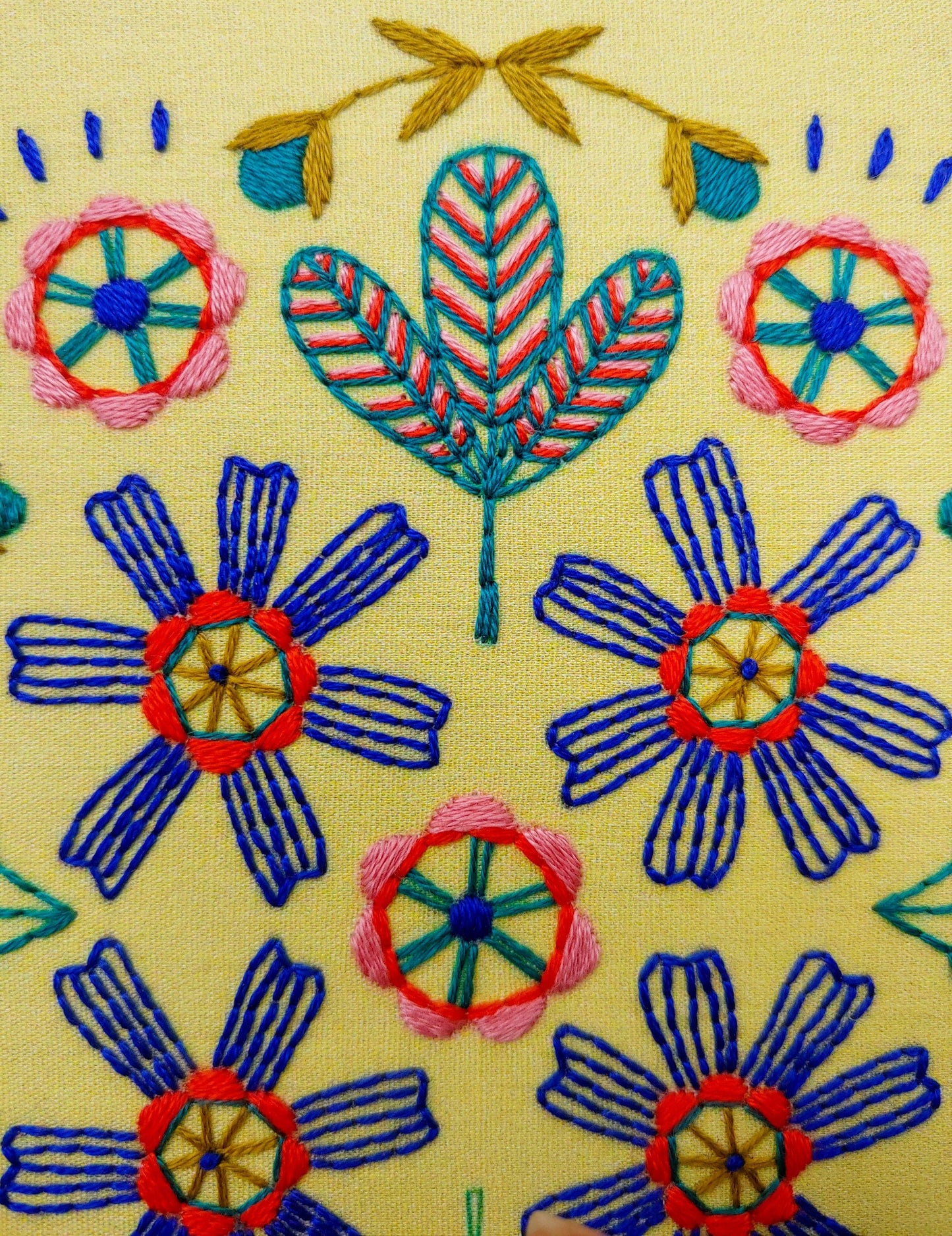 Wallflowers embroidery kit [last chance!]