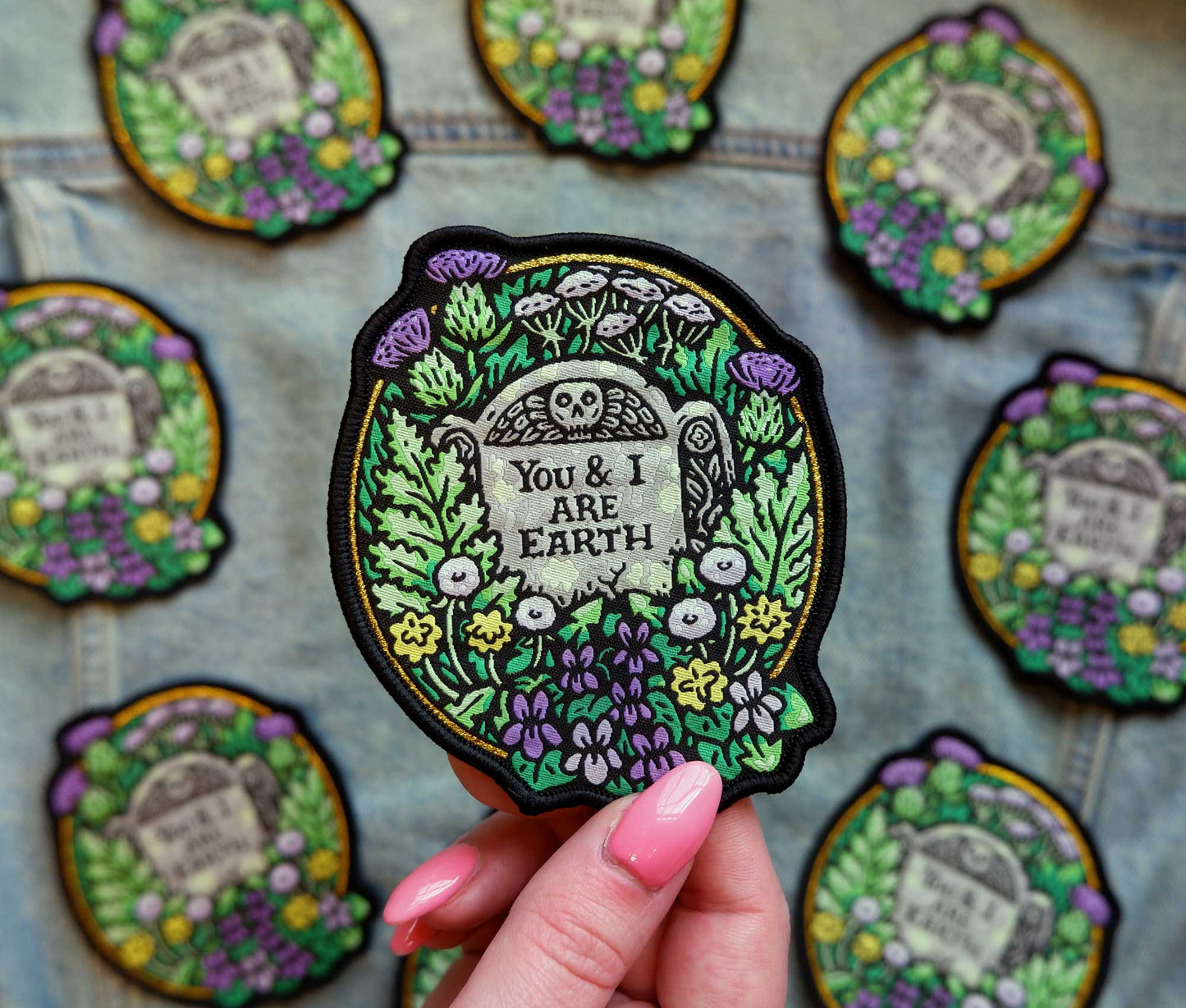 You and I Are Earth - Woven Patch