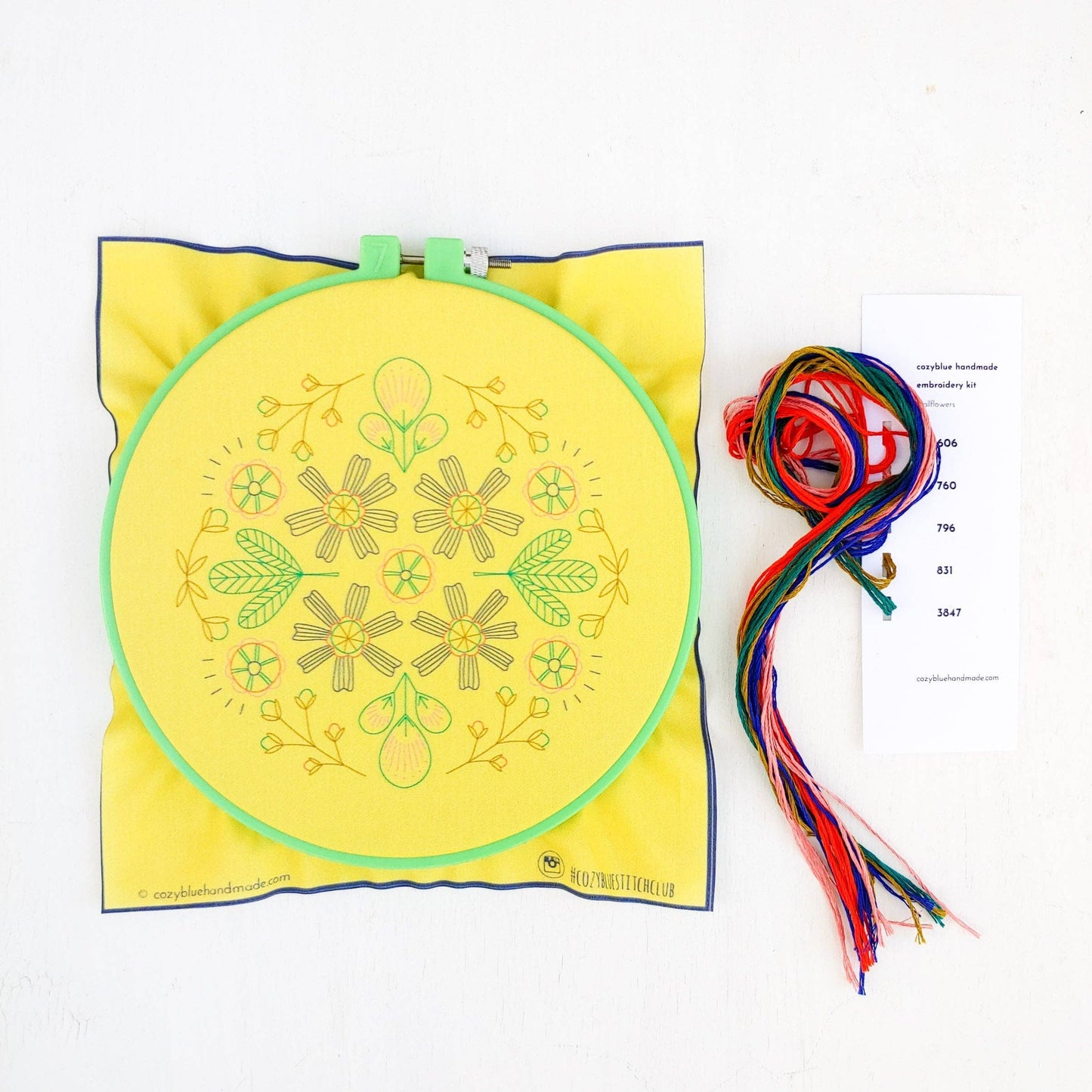 Wallflowers embroidery kit [last chance!]