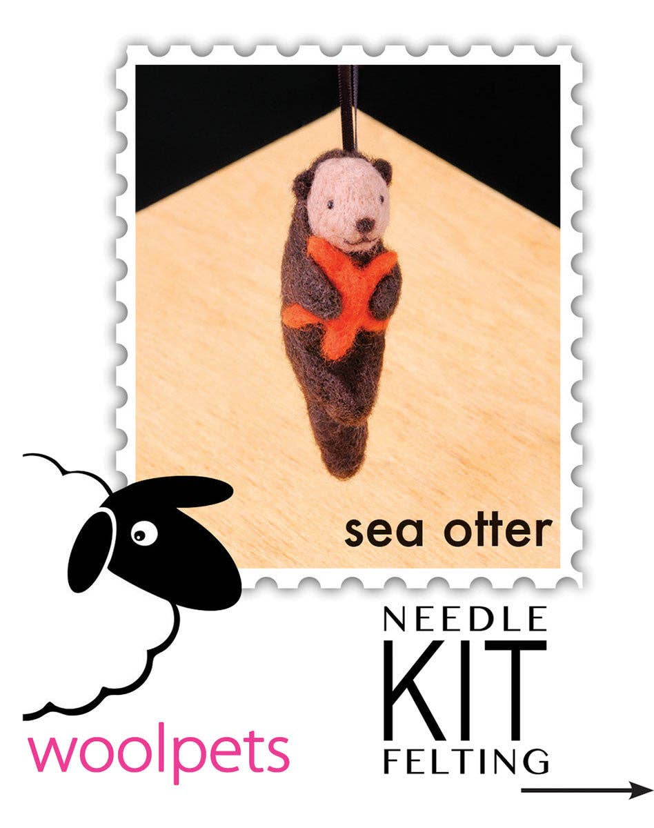 Sea Otter Felting Kit