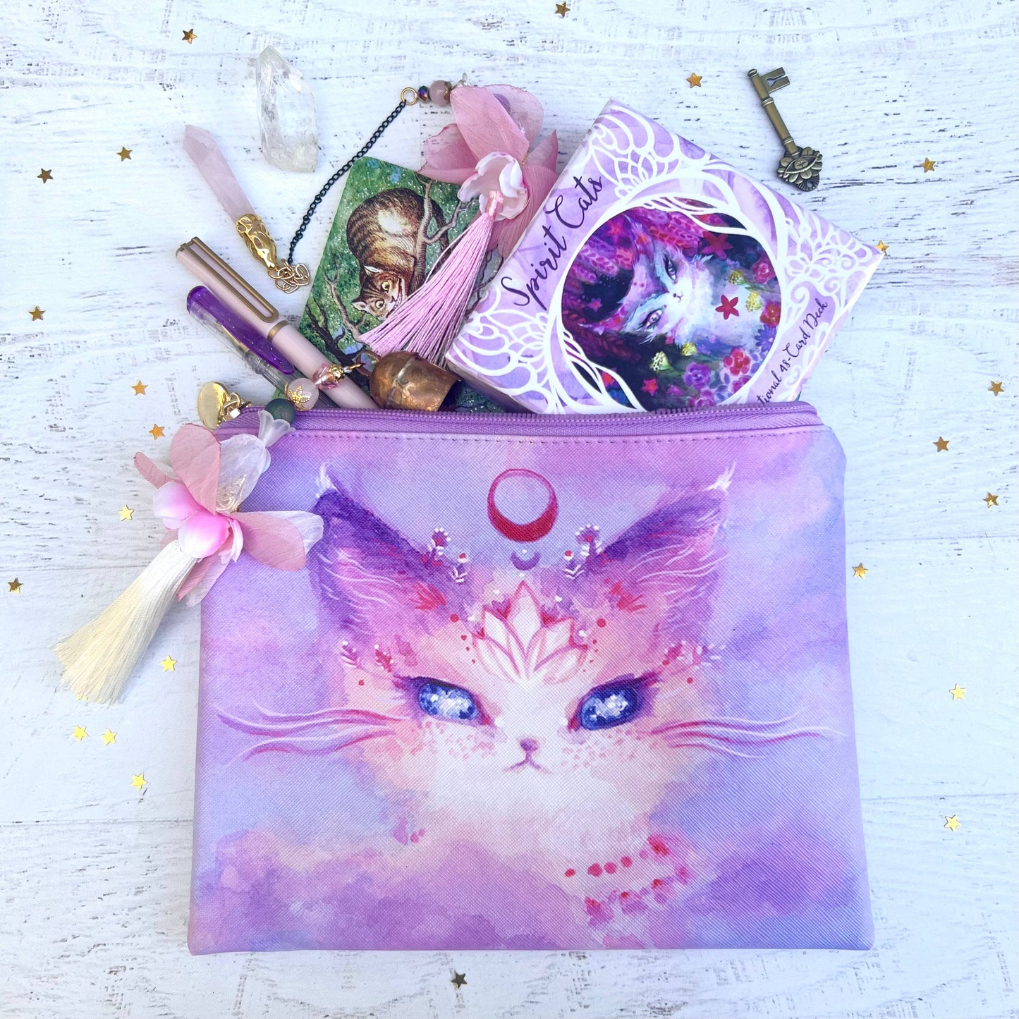 Vision Cat Zipper Pouch