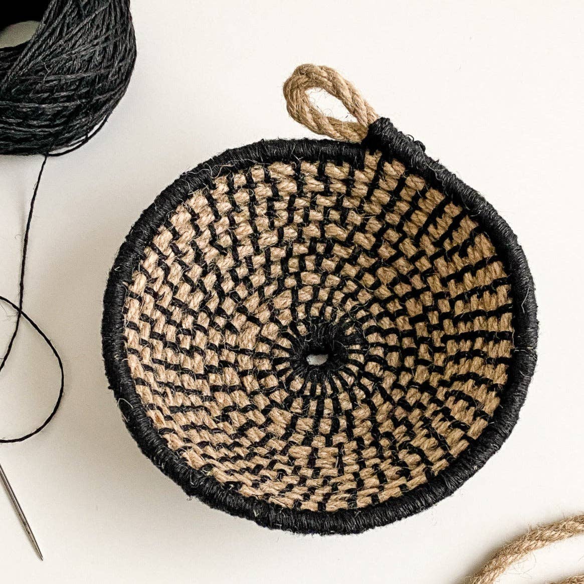 Naomi Nesting Bowls Kit: Jute with Ivory