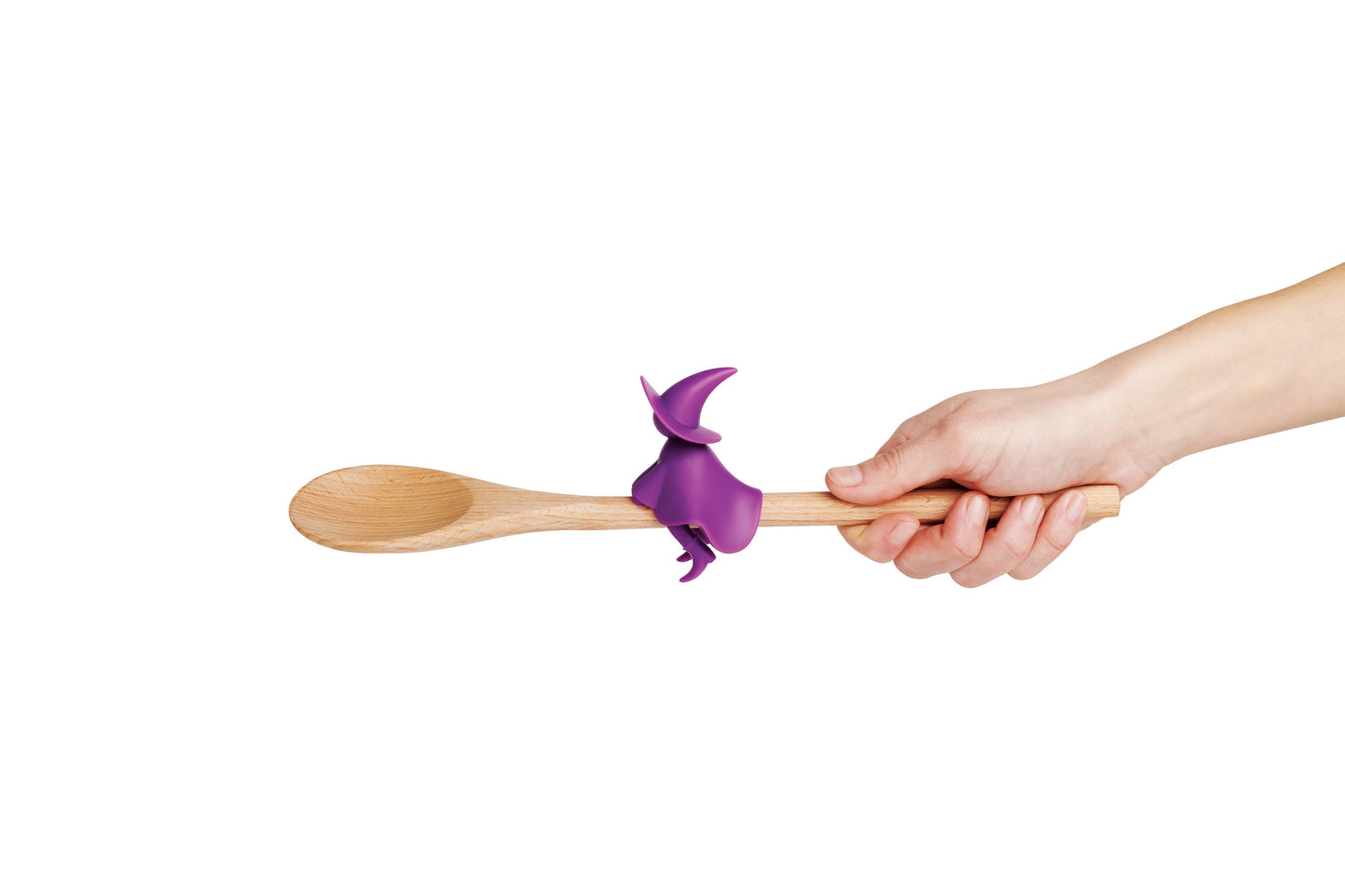 Agatha Witch Spoon Holder and Steam Releaser for Stove Top