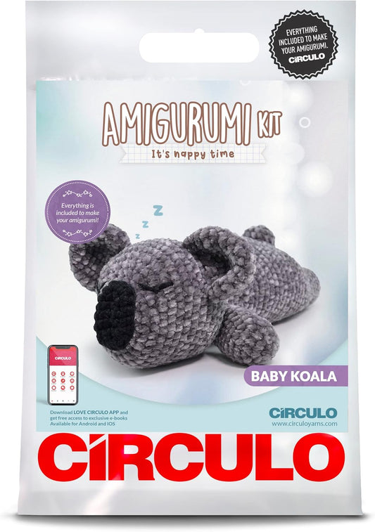 Koala Crochet Amigurumi Kit - It's Nappy Time Collection