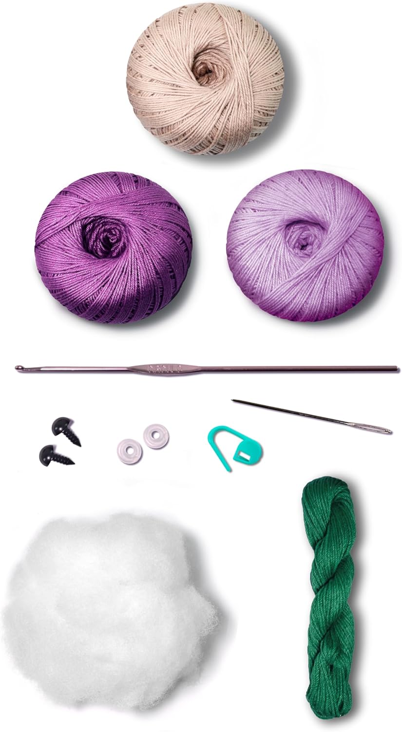 Violet Doll Amigurumi Kit: Too Cute Collection