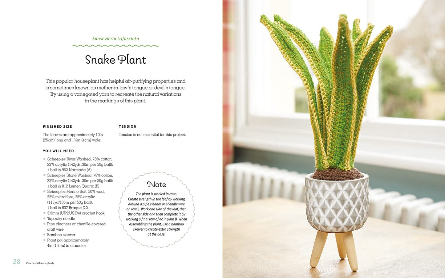 Crocheted Houseplants: Beautiful flora to make for your home