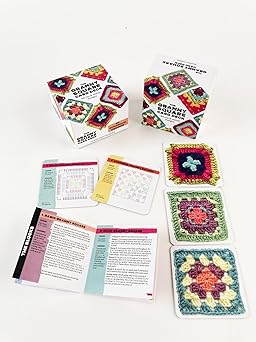 The Granny Square Card Deck by Claire Montgomerie