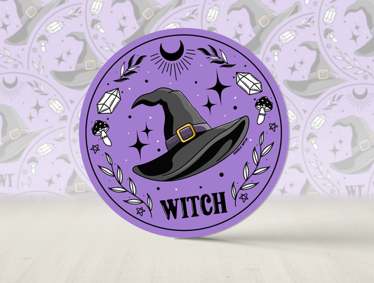 Witch Hat Sticker