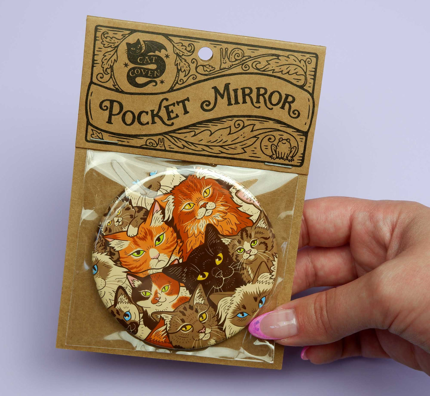 Halloween Jamboree - Pocket Mirror