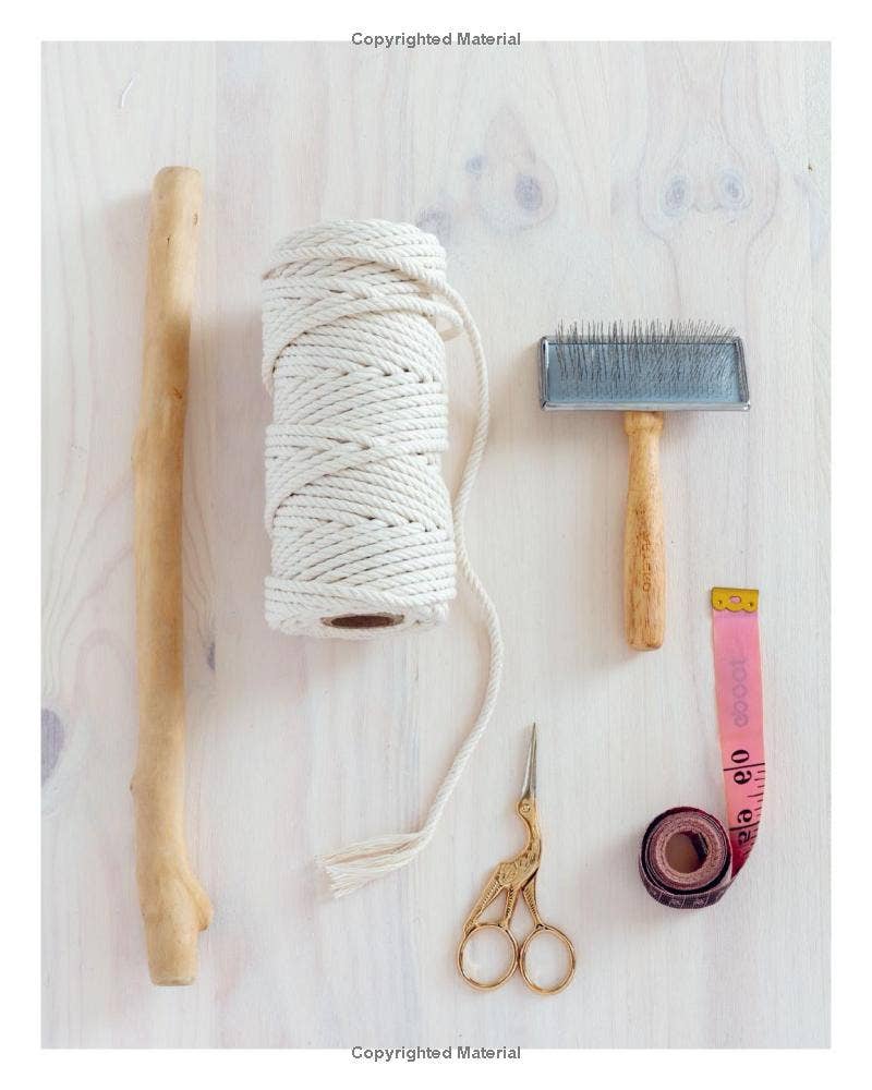Macrame Plant Hangers, Shelves, and Baskets