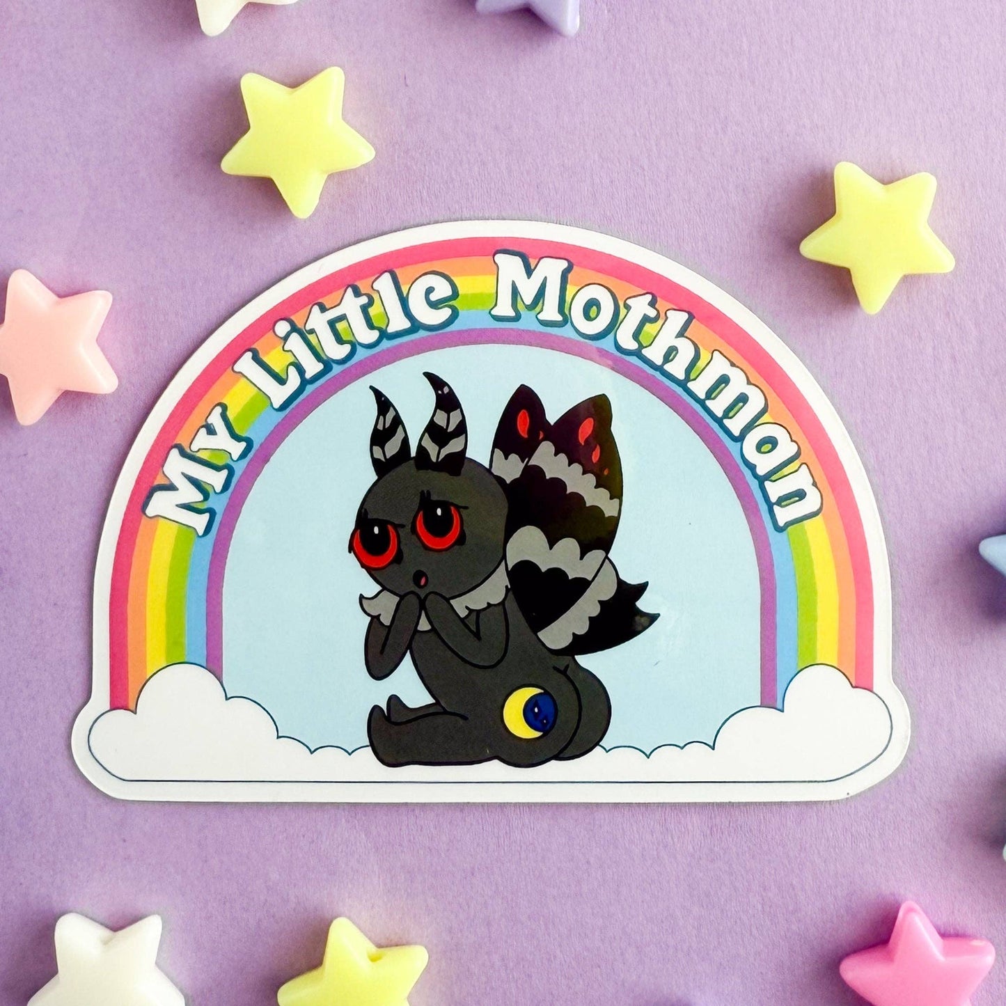 My Little Mothman Sticker