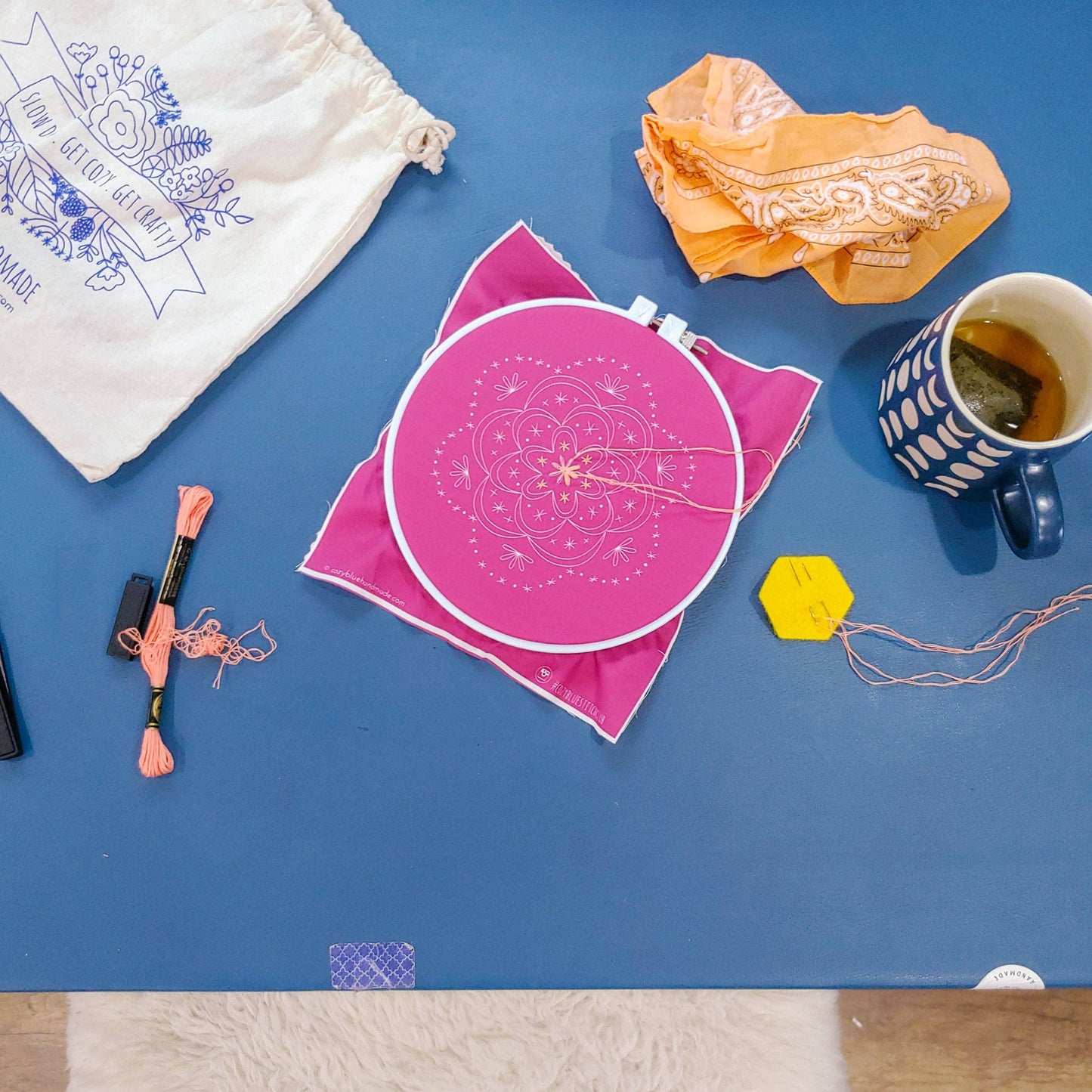 Starburst embroidery kit [last chance!]