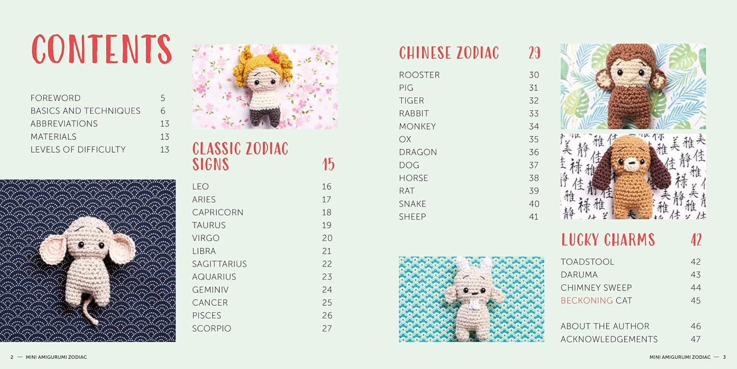 Mini Amigurumi Zodiac Book: 28 classic and Chinese star signs to crochet by Linda Urbanneck