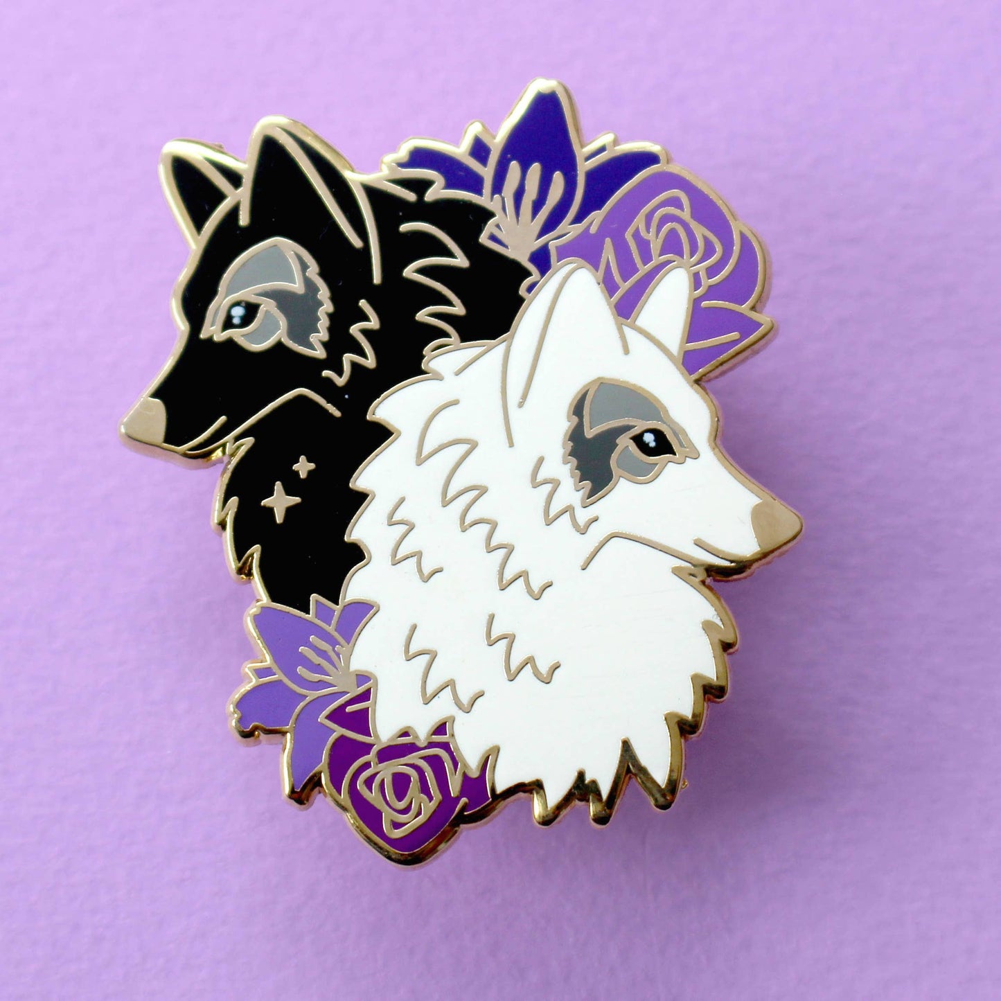 Wolves Enamel Pin