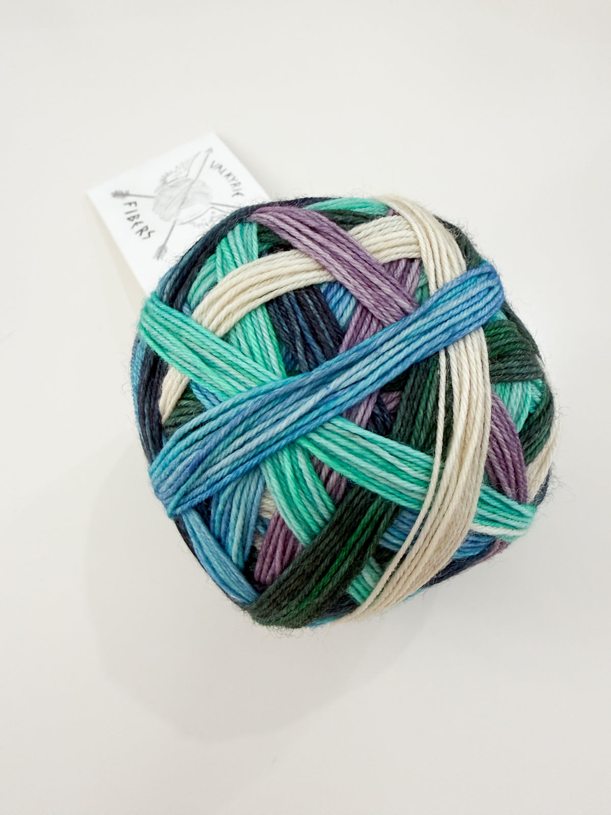 Sea Witch-Exclusive Self Striping Yarn by Valkyrie Fibers