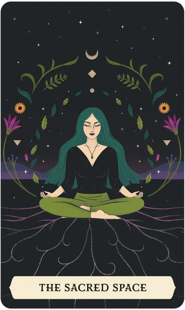 The Secret Oracle of the Green Witch by Betti Greco
