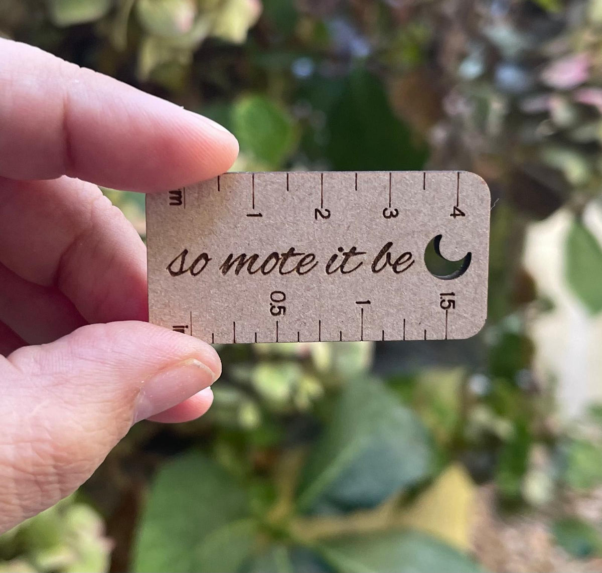 Inch and a Half Mini Ruler - So Mote It Be 🌙