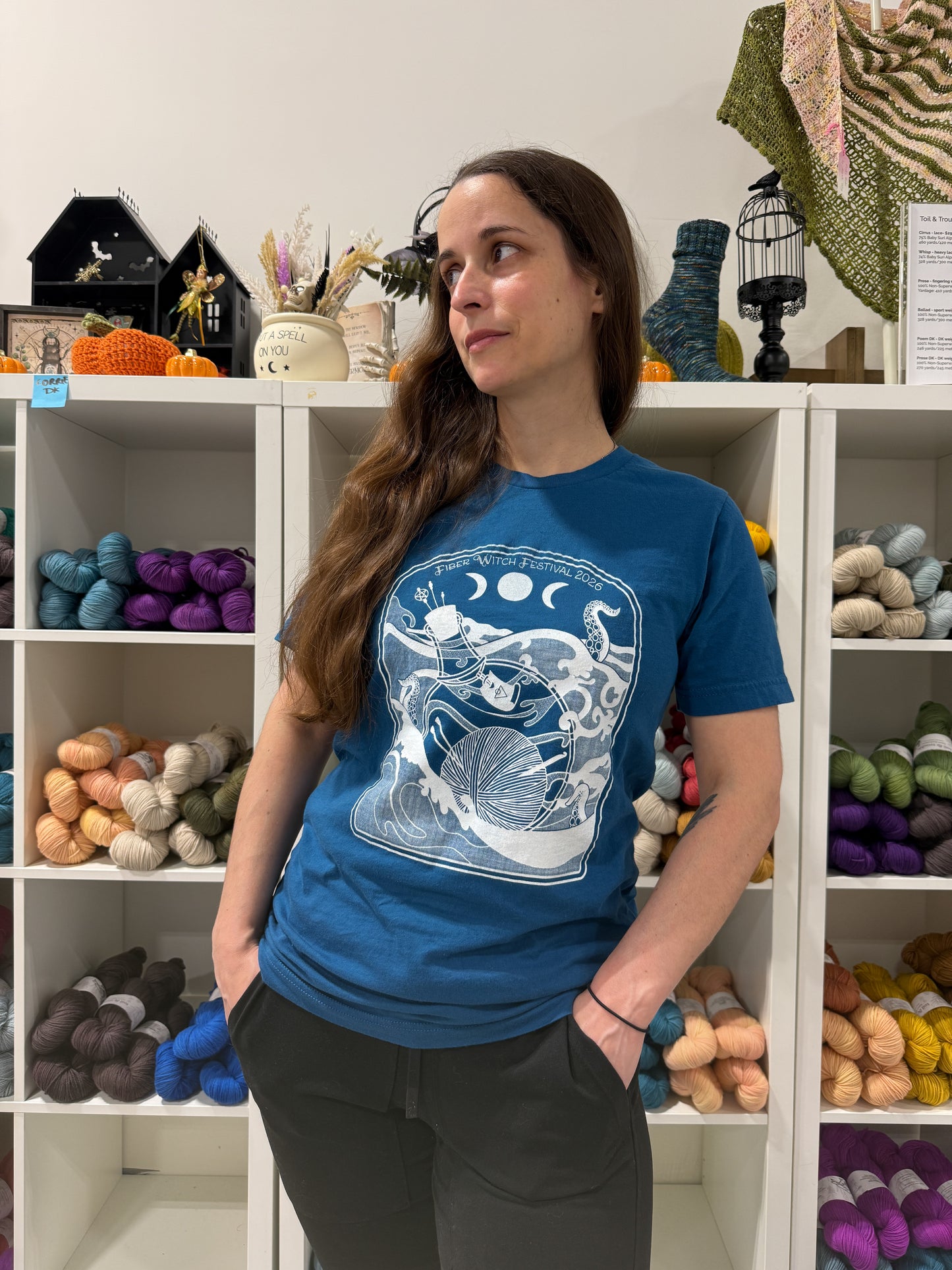 2026 Fiber Witch Festival Tshirt XS-4XL