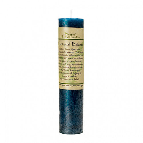 Blessed Herbal Emotional Balance Candle