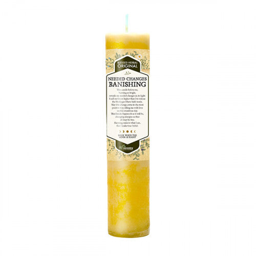 Blessed Herbal Spell Candles - Slightly damaged