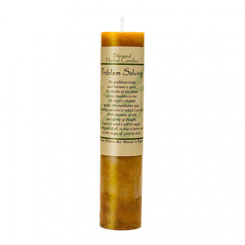 Blessed Herbal Problem Solving Candle