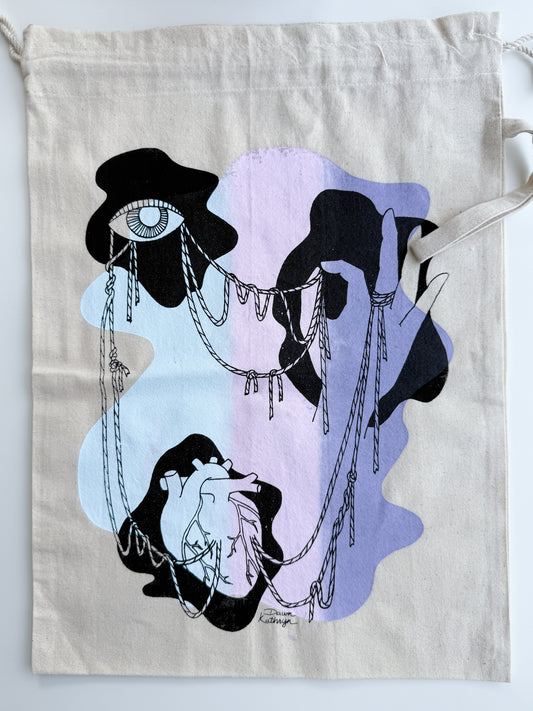 Threads of the Heart Project Bag by Dawn Kathryn Studio