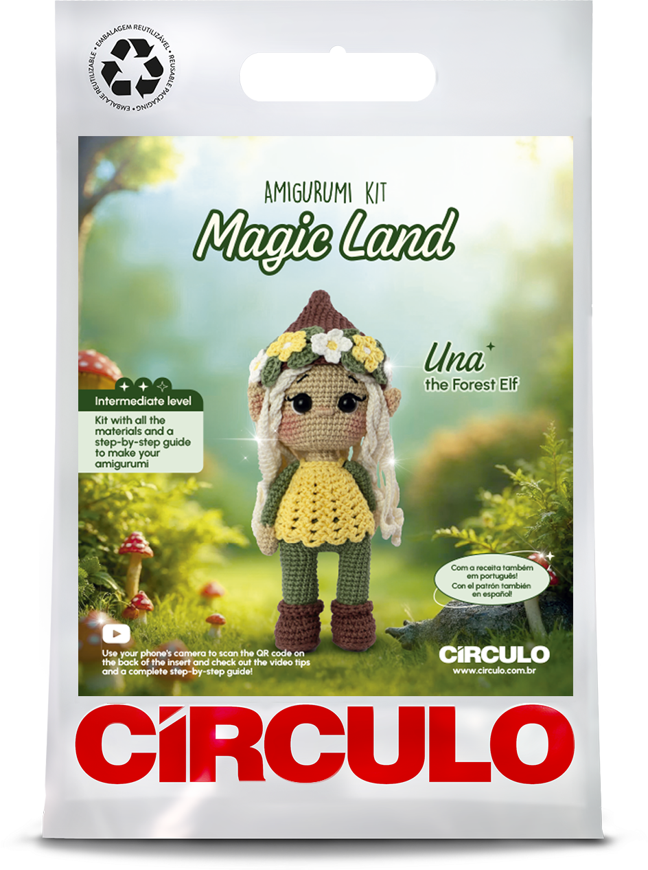 Una the Forest Elf Amigurumi Crochet Kit - Magic Land