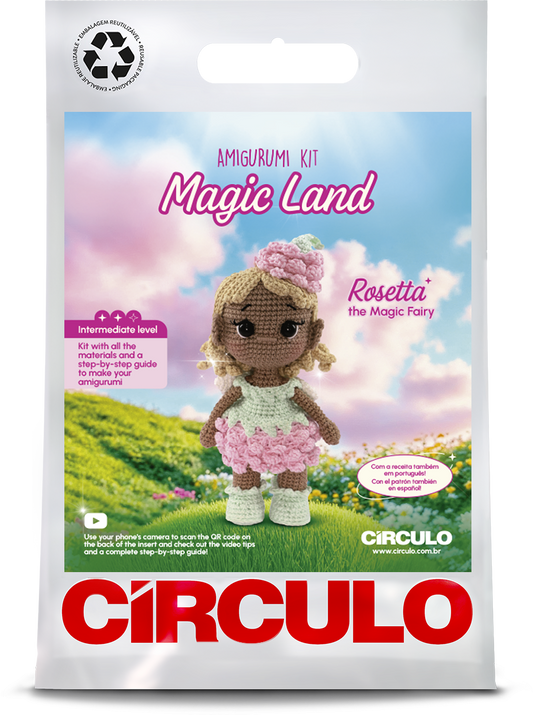 Rosetta the Magic Fairy Amigurumi Crochet Kit - Magic Land