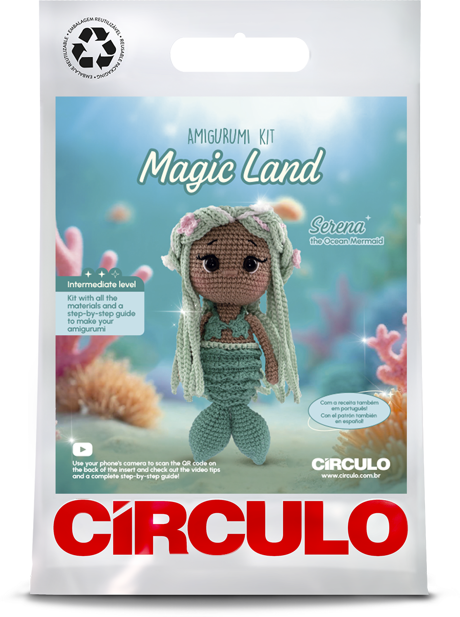 Serena the Ocean Mermaid Amigurumi Crochet Kit - Magic Land