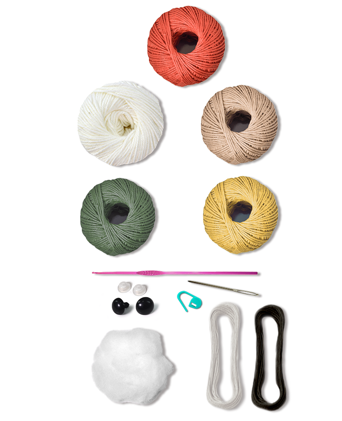 Una the Forest Elf Amigurumi Crochet Kit - Magic Land