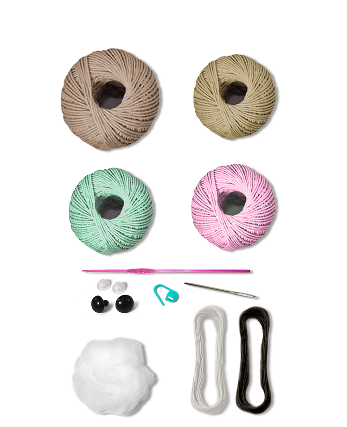 Rosetta the Magic Fairy Amigurumi Crochet Kit - Magic Land