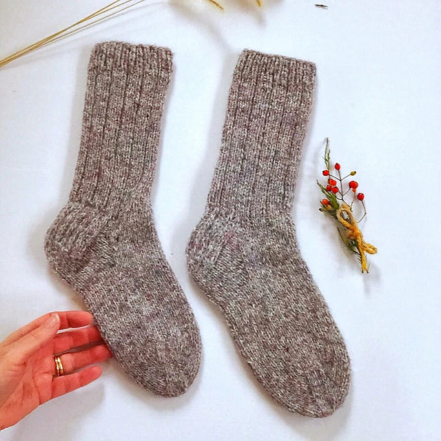 #29 Classic Socks- baby, child & adult socks knitting pattern - Yankee Knitter Designs
