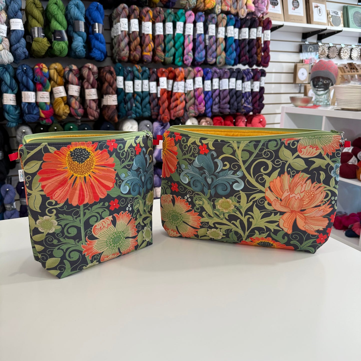 Exclusive Le Jardin Art Nouveau Project Bags by Stitched by JessaLu