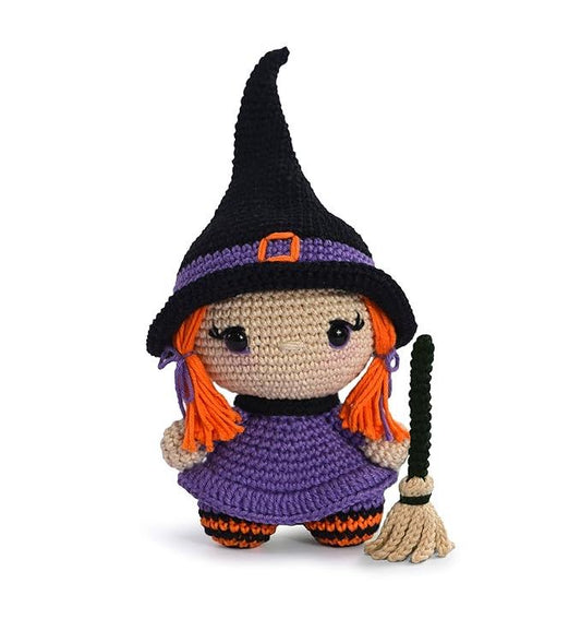 Limited Edition Witch Amigurumi Crochet Kit - Halloween Collection