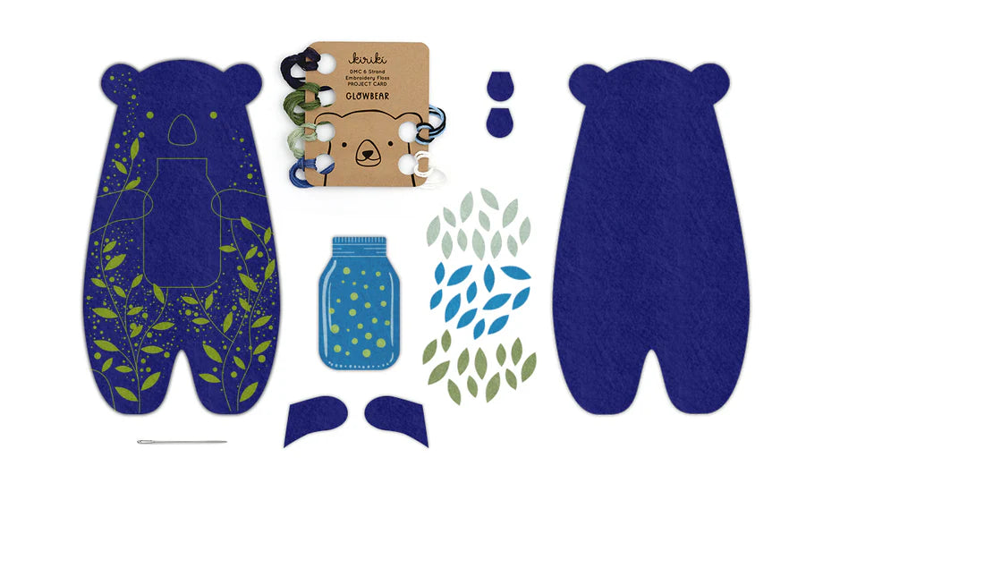 Glowbear - Felt Doll Kit
