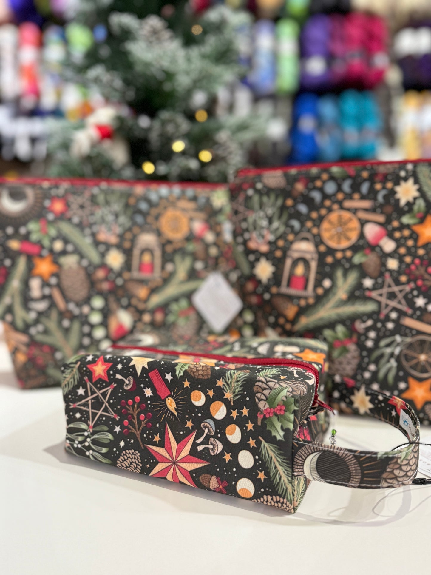 PREORDER Winter Solstice Magic Exclusive Project Bags by Stitched by JessaLu