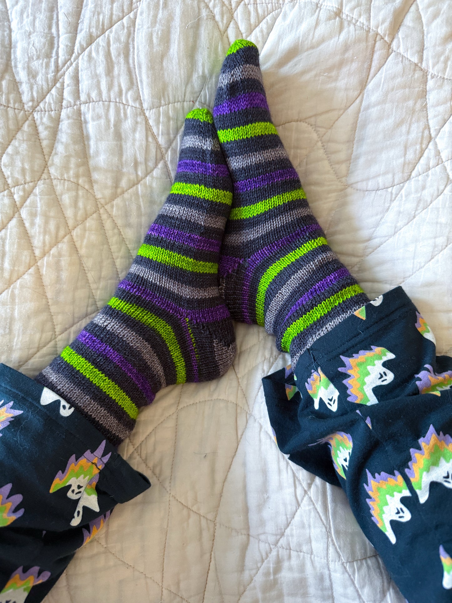 Witch, Please - Exclusive Self Striping Yarn by Valkyrie Fibers