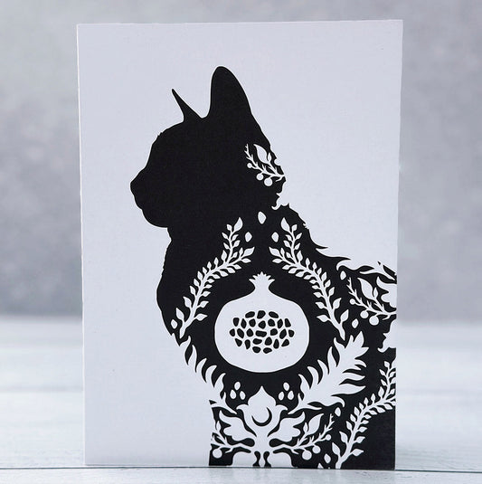 Purrsephone Art Card By Home Row Handcraft